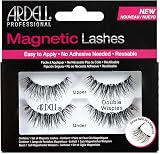 Ardell Magnetic Lashes Double Wispies Black Full Volume No Adhesive Invisiband