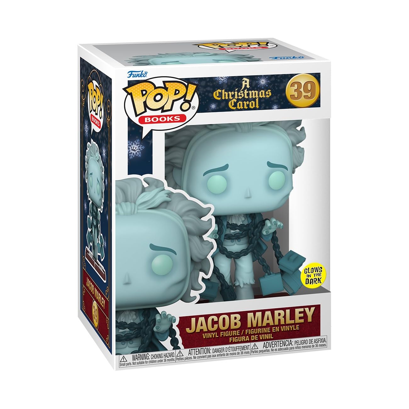 Funko Pop! Movies: A Christmas Carol - Jacob Marley - Collectable Vinyl Figure - Gift Idea - Official Merchandise - Toys for Kids & Adults - Movies Fans - Model Figure for Collectors and Display