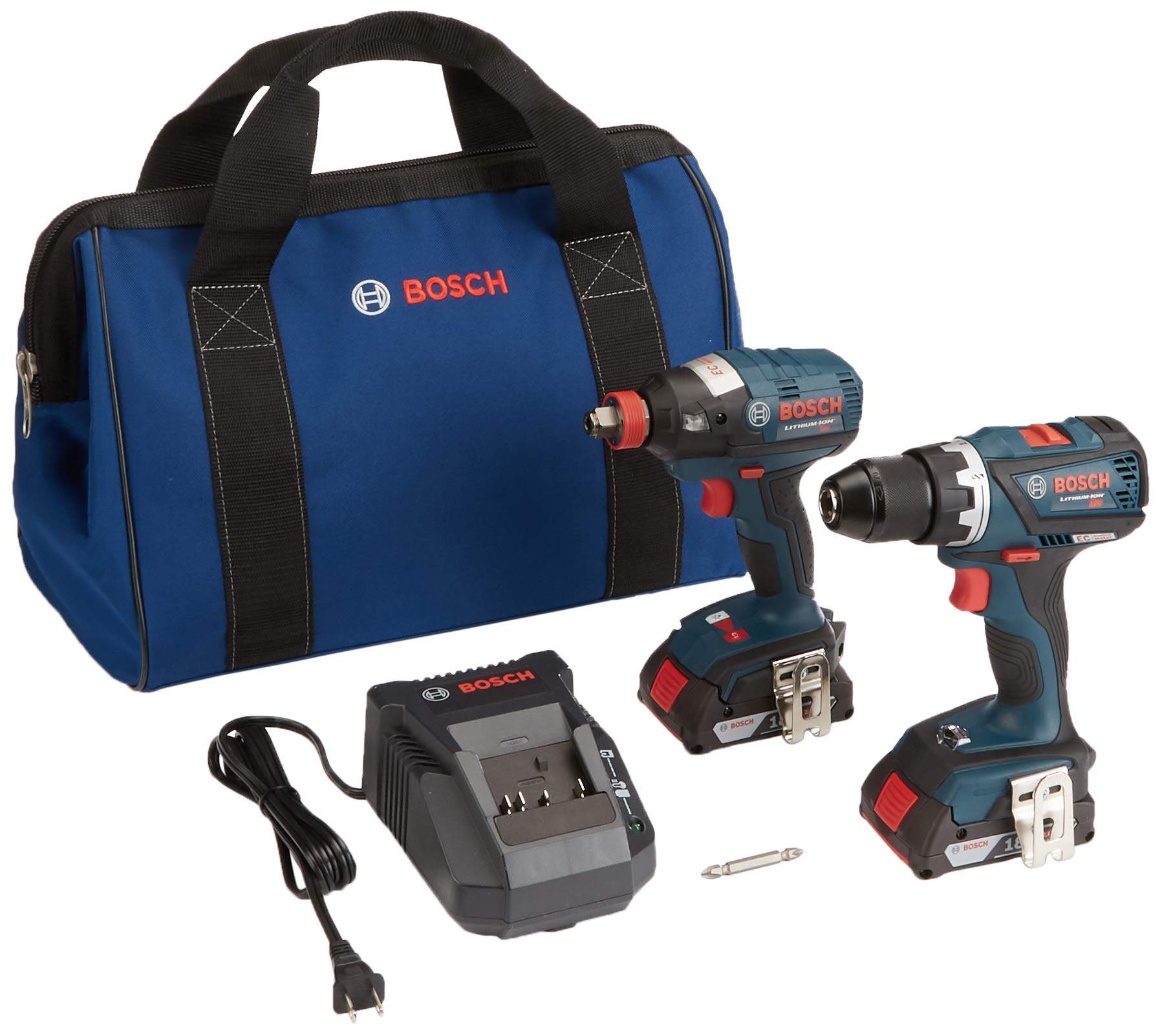 Bosch Gxl18v 225b24 18v 2 Tool Combo Kit With Brute Tough 1 2 In