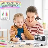 Hangrui Kids Camera Instant Print 2.4" 1080P 32GB Card 3 Rolls Paper White view 7