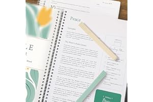 LEEJ The Study The Bible for 1 Year A 52-Week Study Through Gods Word, A Beautiful Year in The Bible for Women (8.27 * 5.83in)