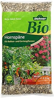 Dehner Bio Hornspäne mit Langzeitwirkung, für Balkon- und Gartenpflanzen, 2.5 kg, für ca. 25 qm