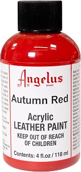 Angelus Acrylic Leather Paint – Flexible Non-Tading Water Based 1 oz