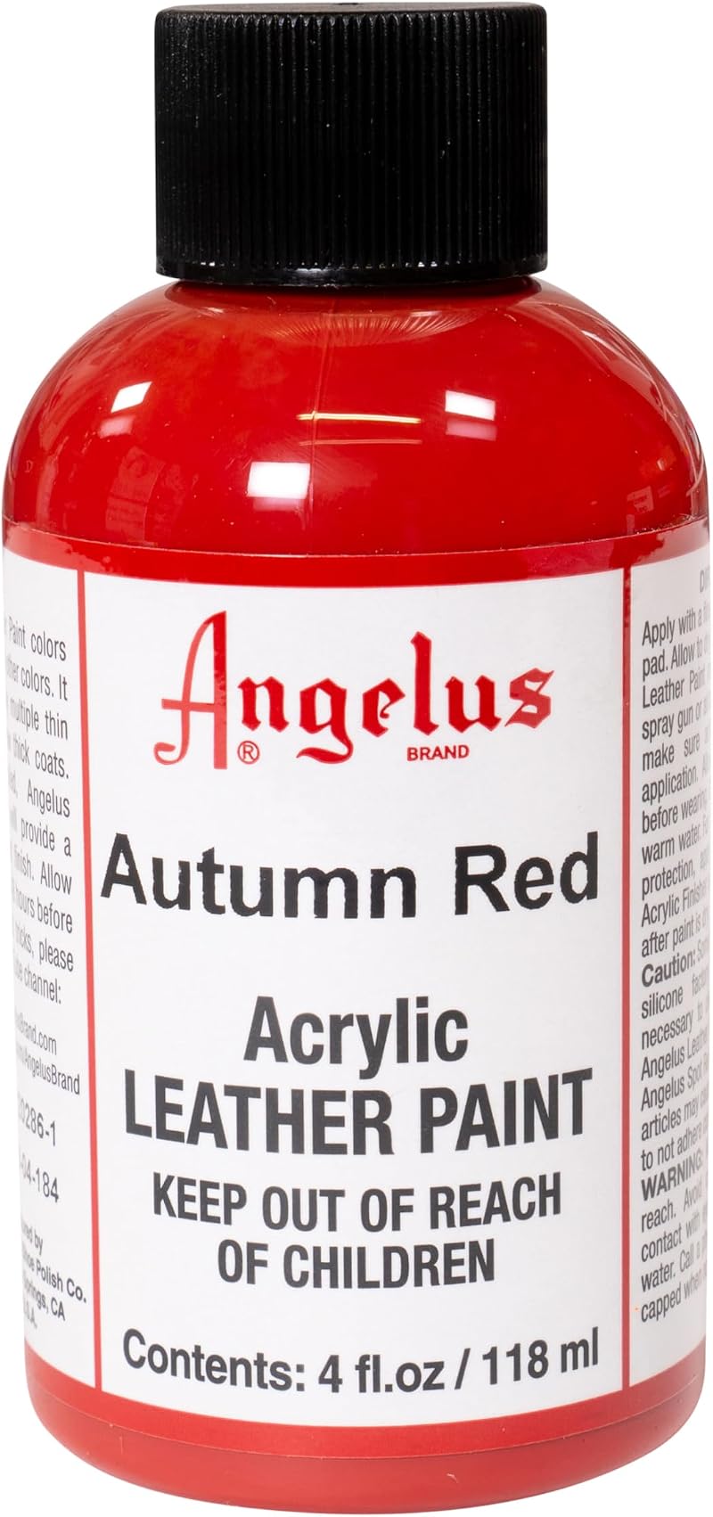 Angelus Acrylic Leather Paint – Flexible Non-Tading Water Based 1 oz