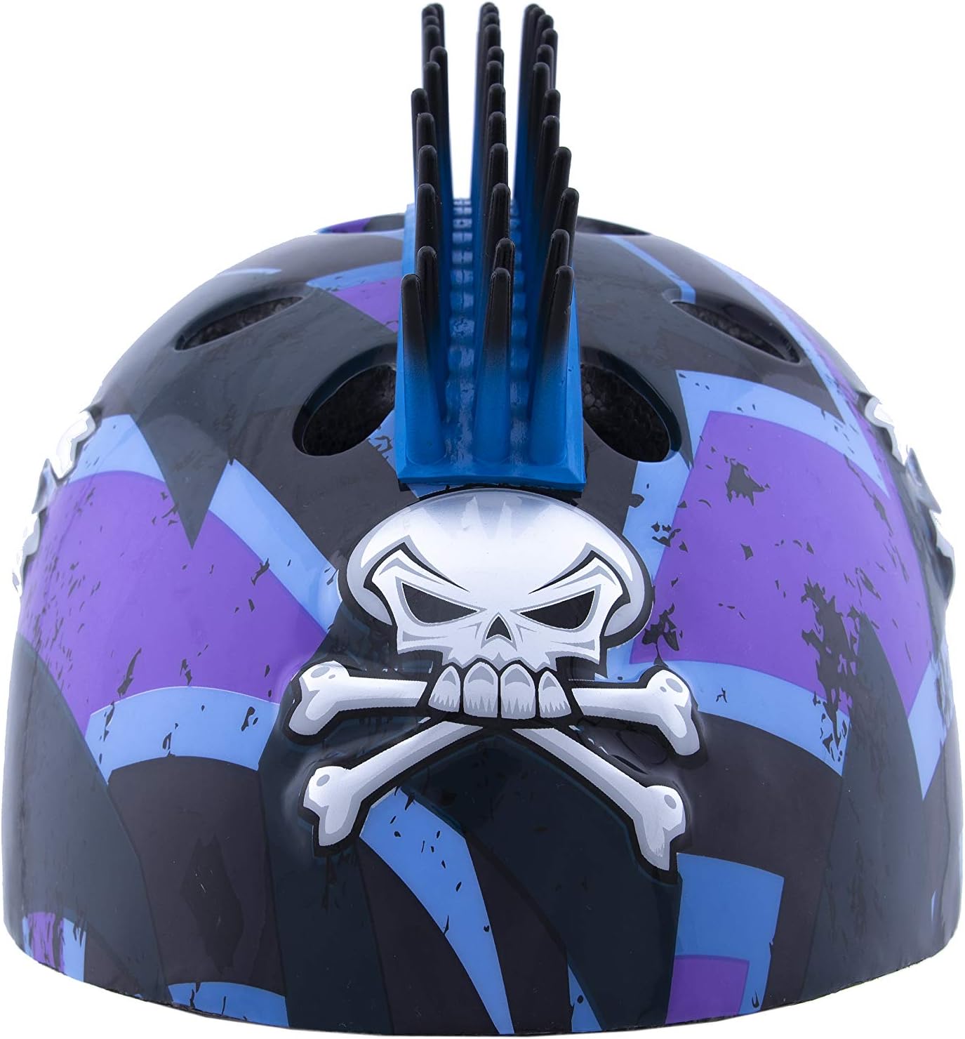 youth bike helmet with mohawk