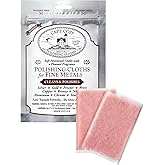 Cape Cod Polish Co Metal Polishing Cloths Foil Pouch 0.53oz, Stainless Steel