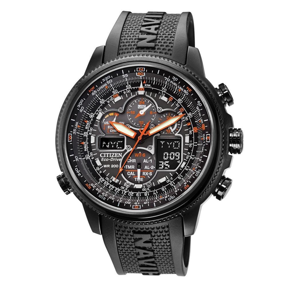 CITIZEN Eco-Drive Promaster Navihawk para hombre 48 mm Acero inoxidable JY8035-04E