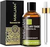 MAYJAM Clary Sage Essential Oils 100ML Diffuser Humidifier DIY Home Office