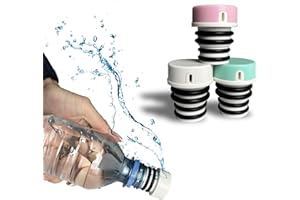 ALDIM Comfort Lightest Portable Travel Bidet, 3 Pcs, Multi-colour, Plastic, Compatible with Any Plastic Bottle, Ideal for Hik