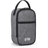 Yelocota Small Size Insulated Lunch Bag- A Palm-Sized Snack Bag- Mini Cooler Bag with Handle Buckle for Travel,Work,School(Storage Space below 20oz)- Also Suitable for Pairing with Food Jar