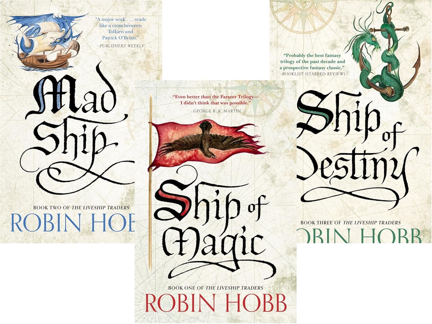 Photo 1 of ******ONLY 2******* Robin Hobb The Liveship Traders Trilogy 2 Books Collection Set