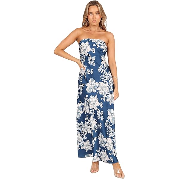 Kenna Strapless Maxi Dress - Butter Yellow S at Amazon Women's Clothing  store