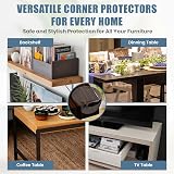 Lake Storm Corner Protectors 12 Pack Baby Proofing Table Edges Clear view 8