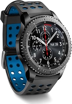 Greatfine Inteligente 22mm Silicona Banda de Reloj de la Correa de ...