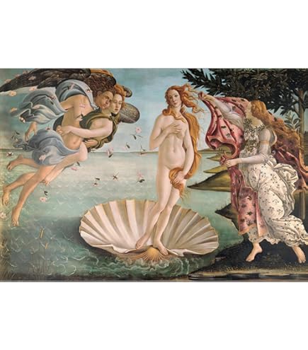 Amazon.com: Clementoni 32572 El Nacimiento de Botticelli 2000pcs