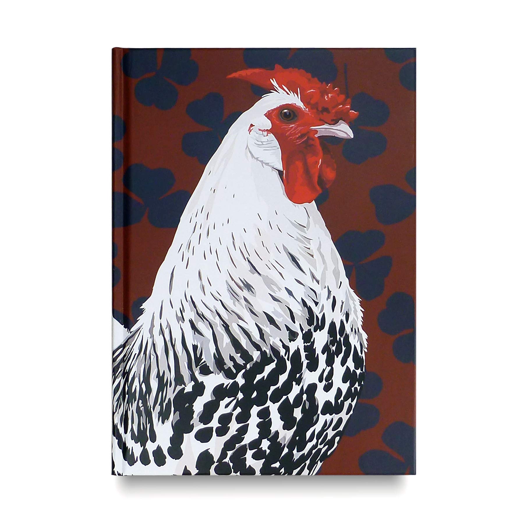 Rooster Hardback Notebook – Premium 160 Page A5 Lined Ruled Travel Journal – Leslie Gerry