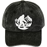 GJYCHL Bigfoot Hats for Men Women Funny Baseball Cap Adjustable Embroidered Funny Trucker Hats for Men