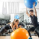 jeufun Exercise Ball Plug Set 6 Pieces Replacement Kit White 6.5x5.3cm view 4