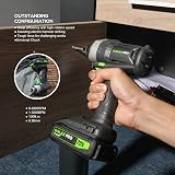 GALAX PRO D6001 20V Cordless Drill Driver Impact Combo Kit 1.3Ah Battery view 4