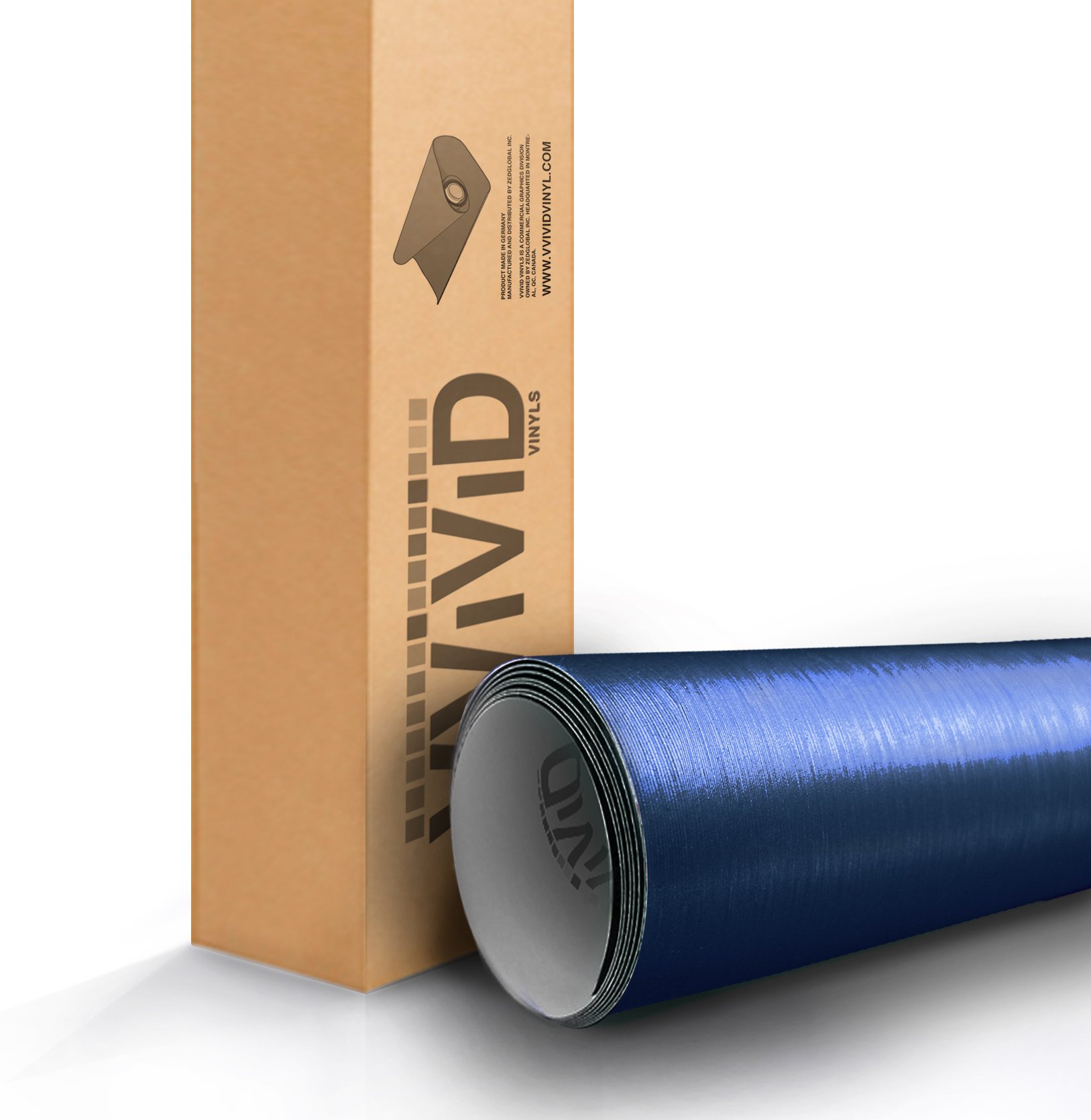 Buy VViViD Blue Brushed Vinyl Wrap Roll (6ft x 5ft) Online at desertcartUAE