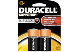 Duracell Copper Top C Duracell Coppertop C Alkaline Batteries 1.5 Volt 2 Each