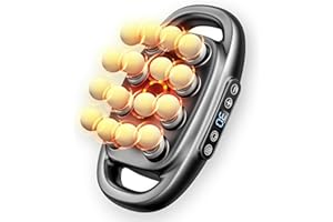 FREESINGER 16 Head Massage Gun Deep Tissue - 2025 Upgrade 16-Drive Back Muscle Massager with 3 Modes & 30 Intensities, Portable Quiet Percussion Massager for Legs, Waist, Back, Neck, Buttocks Muscles Pain Relief