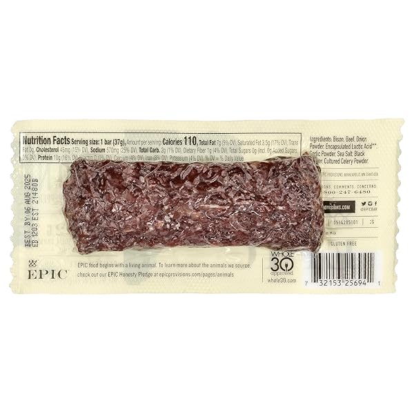 BAR BISON BEEF SSLT PPR