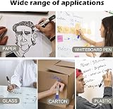 ABEIER Whiteboard Markers 36 Pack Assorted Colors Dry Erase Low Odor Bullet Tip view 4