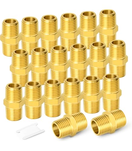 1/4 Npt Tap 2PCS 3/4 NPT Male Brass Hex Nipples - Heavy Duty Pipe Connectors For Plumbing & Gas Tummy Control Swimwear For Women