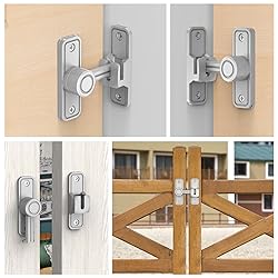 Sliding Barn Door Lock Hardware, 90 Degree Locks