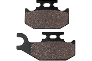 OCEAIR Rear Brake Pads for Yamaha Rhino 660 2004-2007 Rhino 450 2004-2009 Raptor 700 700R 2006-2015