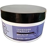 Bath and Body Works Lavender Vanilla Aromatherapy Body Butter 6.5 Ounces