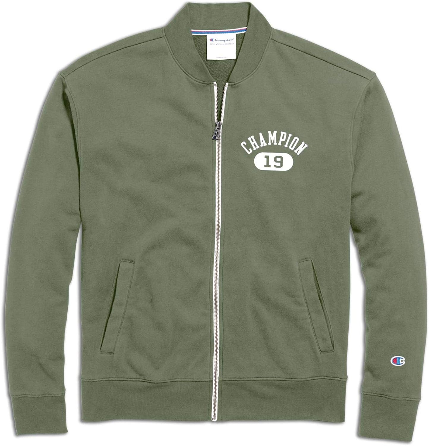 champion heritage warm up jacket