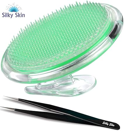 Exfoliating Brush To Treat And Prevent Razor Bumps And Ingrown