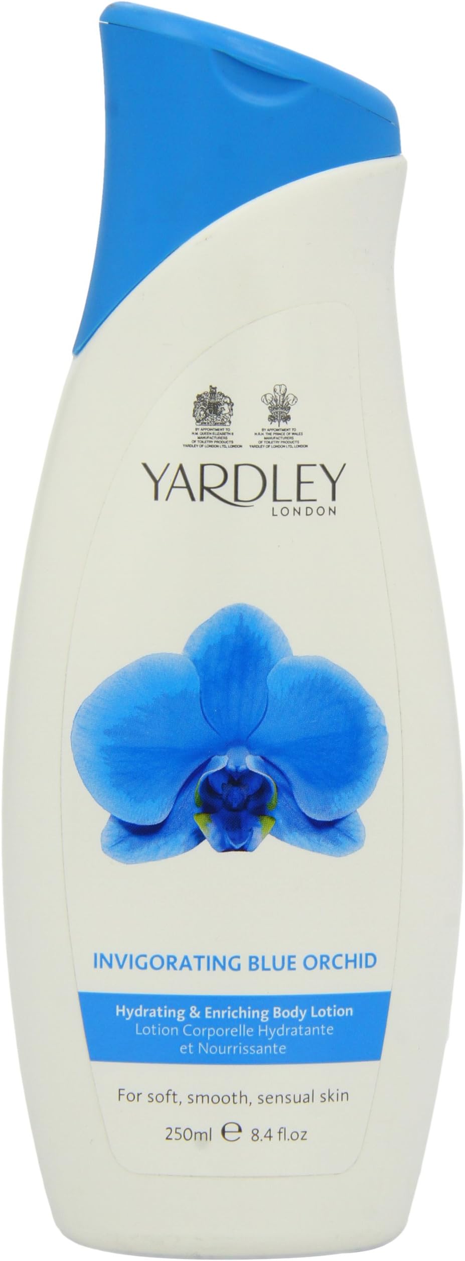 Yardley London Invigorating Blue Orchid Body Lotion Hydrating Enriching Shea
