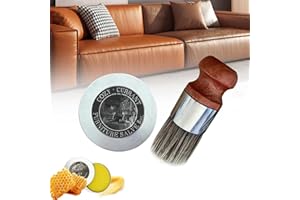TAGYSH 2024 New Furniture Salve for Leather - with 1 Brush and 120 ML Ointment, Leather Home Care Ointment is Suitable for Surface Care of Leather Sofas, Car Leather Seats and Wooden Furniture.