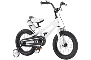 RoyalBaby Kids Bike EZ Freestyle Training Free Balance to Pedal Easy Learning Bicycle, 12-18 Inch for Toddlers to Big Kids