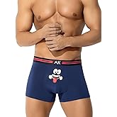 Arjen Kroos Men's Valentines Funny Novelty Underwear Trunks Sexy Cotton Boxer Briefs for Men 1 Pack