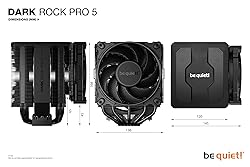 be quiet! Dark Rock Pro 5 Quiet Cooling CPU Cooler