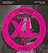 D'Addario XL Chromes Flat Wound Bass Guitar Strings - ECB81M - Medium Scale - Regular Light, 45-100