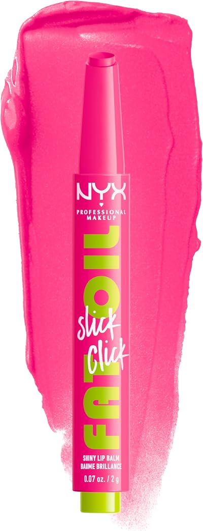NYX Fat Oil Slick Click Thriving Tinted Lip Balm Hydrating Sheer Colour Vegan