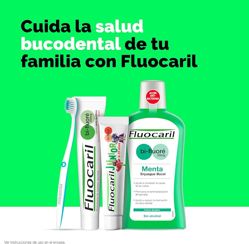Bi-Fluoré 250mg pasta dental menta anticaries 2x125ml