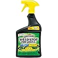 Spectracide Weed Stop For Lawns, 32 fl Oz, Kills All Types of Listed Broadleaf Weeds Including Dandelion, Chickweed, Clover and Yellow Nutsedge