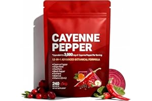Cayenne Pepper - Cayenne Pepper Capsules | Resealable Package | 240 Softgels / 1 Bag