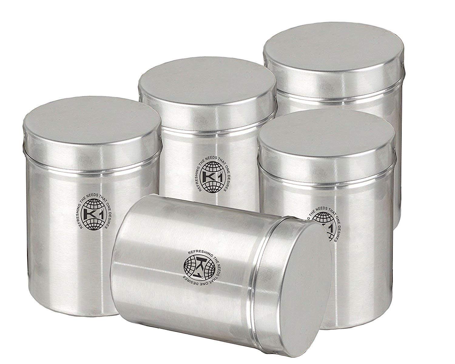 Buy King International Stainless Steel Food Storage Containers, 1000ml