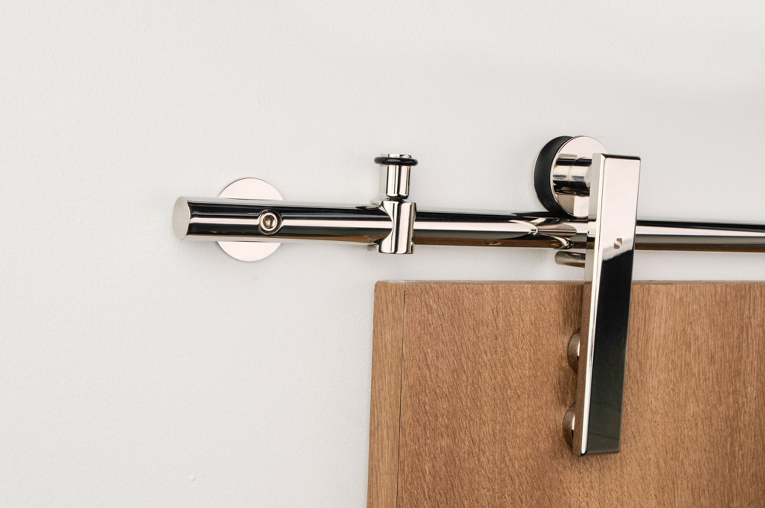 STRONGAR Contemporary Stainless Steel Sliding Barn Door