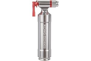 CO2 Inflator Kits, Presta and Schrader Valve Compatible, CO2 Bike Tire Pump for Mountain and Road Bicycles