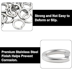 Murtenze 100PCS M8 Split Lock Washer