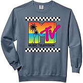 MTV Sunset Logo Comfort Colors Adult Sweatshirt