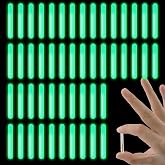 50PCS Small Fishing Float Light Sticks, Mini Glow Stick for Night Fishing | Yellow Fishing Float Light Stick for Bobbers Fish Glow, Fishing Glow Sticks Bulk for Party, Concert